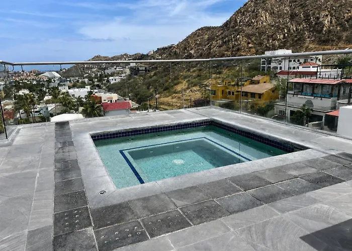 Apartamento Cabo Skyview Retreat- Rooftop Pool & Gym